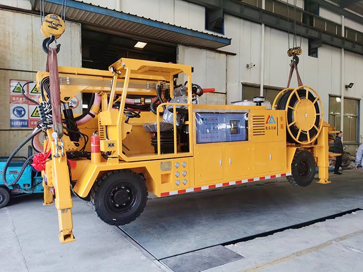 疫情防控不松懈，柴油機(jī)礦用混凝土濕式噴射車正常發(fā)貨！